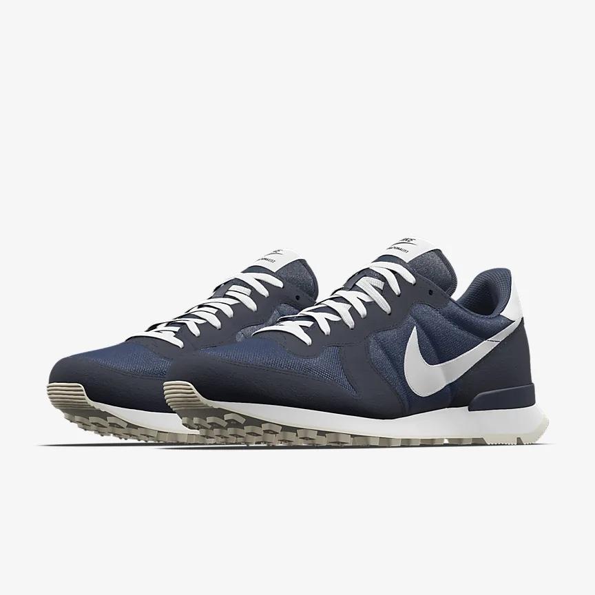 Giày Nike Internationalist By You Nữ Xanh